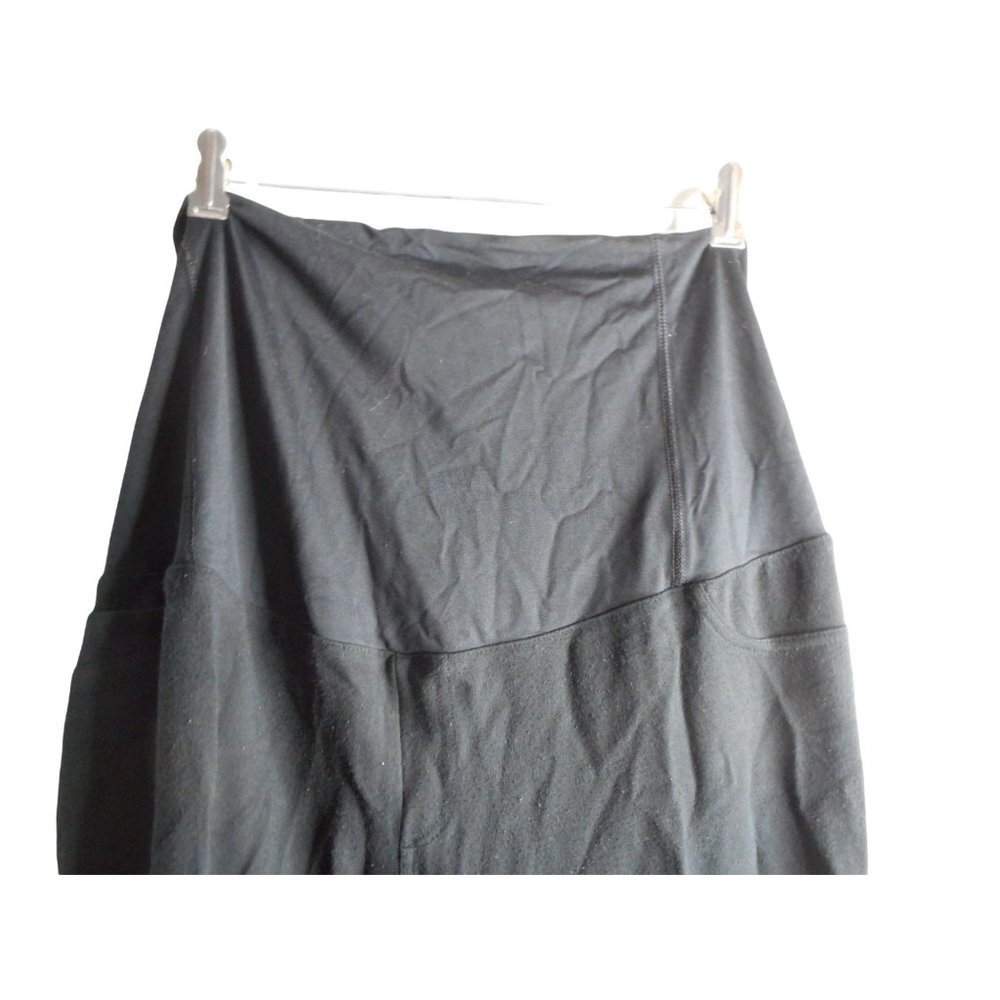 Isabel Maternity Ponte Pocket Maternity Legging Crossover Panel pull on Sz XL - Picture 4 of 8